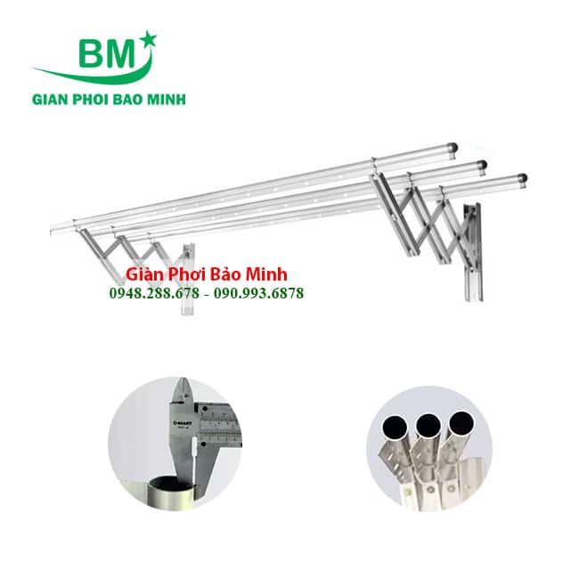Giàn Phơi Thông Minh Xếp Tường GT-BM02 Nhập Khẩu Hàn Quốc